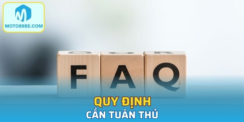Quy định tuân thủ để tham gia